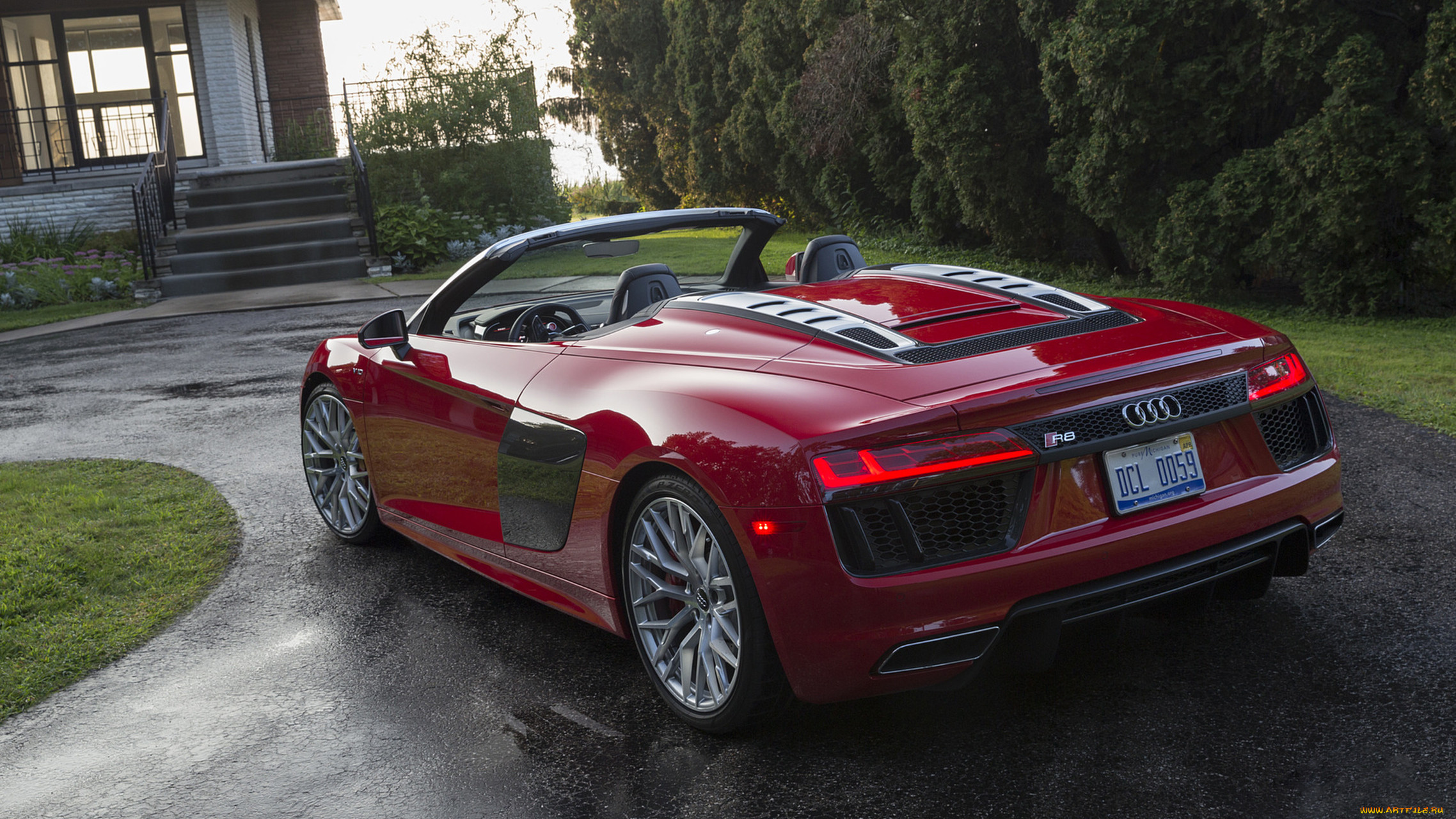 audi r8 v10 spyder 2017, , audi, 2017, spyder, v10, r8